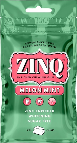 Zinq Melon Mint purukumi 31,5g