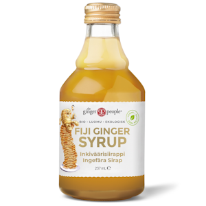 Ginger People Fiji Luomu Inkiväärisiirappi 237ml