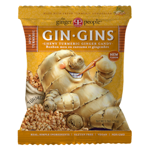 Gin Gins Kurkuma inkiväärimakeinen 150g