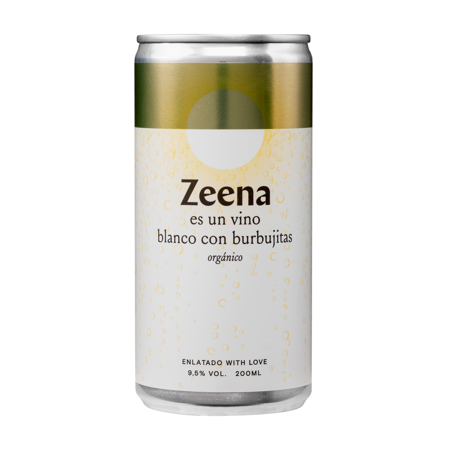 Zeena Organic Sparkling White 20cl 9,5%