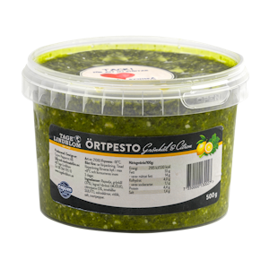 Cajom yrttipesto lehtikaali & sitruuna 500g pakaste