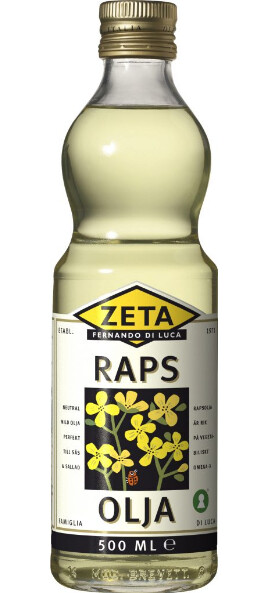 Zeta Rapsolja, 500ml | K-Ruoka Verkkokauppa