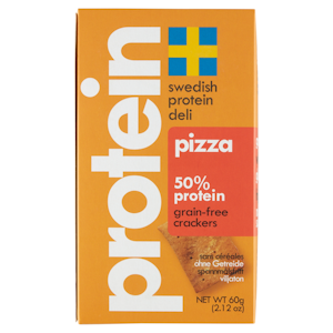 Swedish Protein Deli pizzakeksi 60g 50% protein gluteeniton