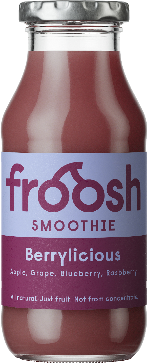 Froosh smoothie 250ml mustikka-vadelma