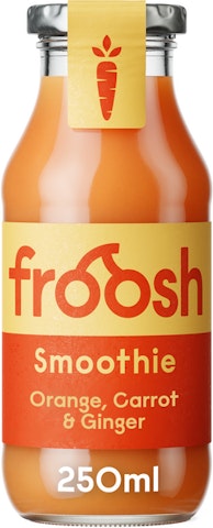 Froosh smoothie 250ml appelsiini-porkkana-inkivivääri