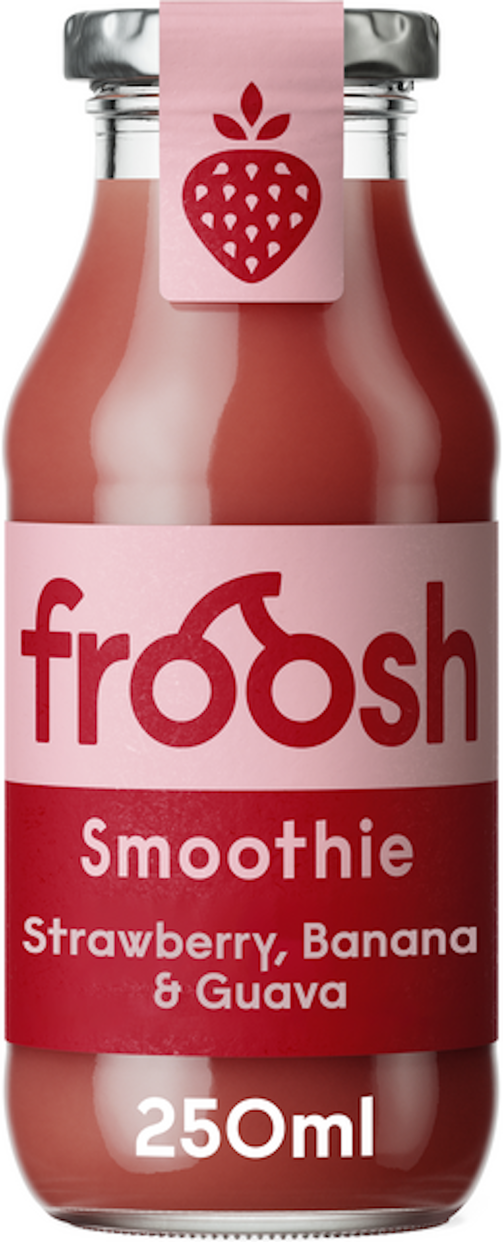 Froosh smoothie 250ml mansikka-banaani-guava — HoReCa-tukku Kespro