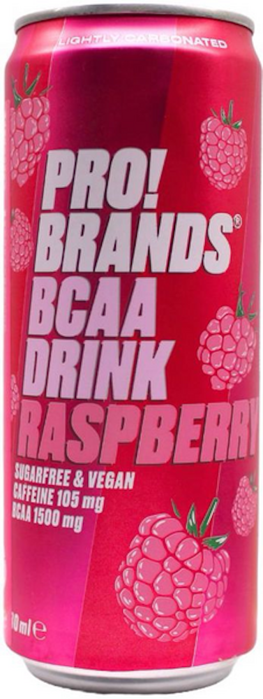 ProBrands BCAA Raspberry energijuoma 0,33l - HoReCa-tukku Kespro