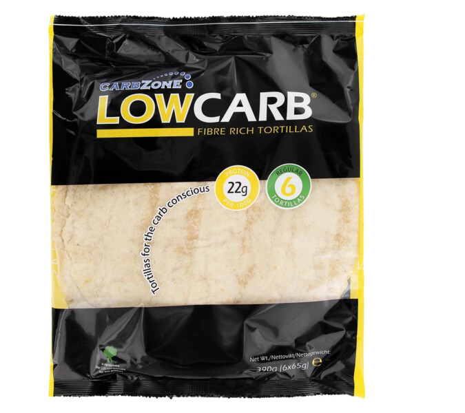 CarbZone LowCarb® Tortilla iso 6kpl/390g KRuoka Verkkokauppa