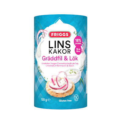 Friggs linssikakku 125g kermaviili-sipuli