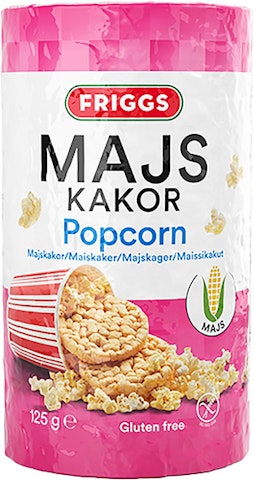 Friggs  maissikakku 125g popcorn