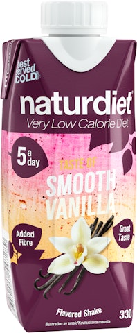 Naturdiet shake 330ml vanilja VLCD  Ruokavalionkorvike shake