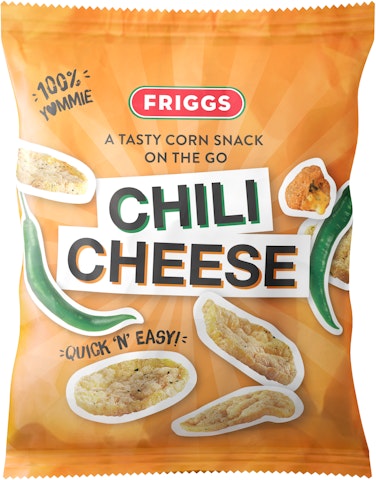 Friggs Maissisnack Chili Cheese 40 g