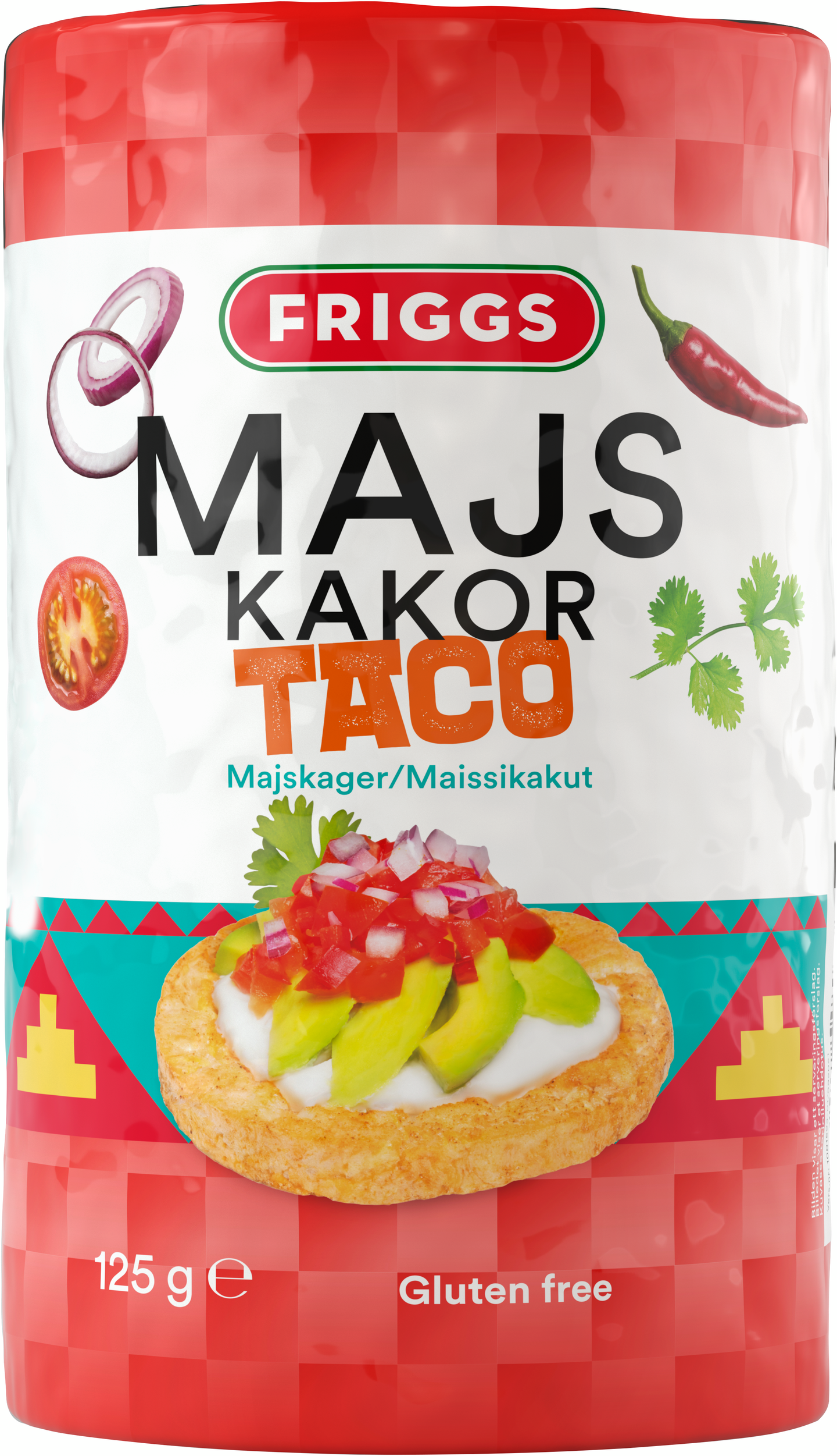 Friggs Gluteeniton Taco Maissikakku 125g