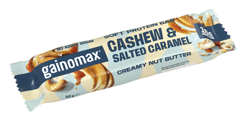 Gainomax Proteiinipatukka Cashew & Suolainen kinuski 50g