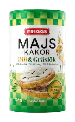 Friggs maissikakku 125g tilli-ruoho gluteeniton