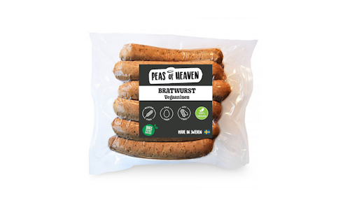 Peas of Heaven herneproteiini bratwurst vegaaninen 7x80g pakaste