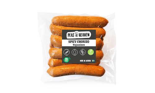 Peas of Heaven herneproteiini spicy chorizo vegaaninen 7x80g pakaste