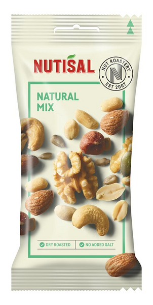 Nutisal Natural Mix pähkinäsekoitus 60g