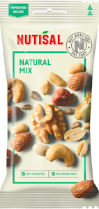 Nutisal Natural Mix pähkinäsekoitus 60g