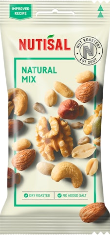 Nutisal Natural Mix pähkinäsekoitus 60g