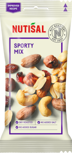 Nutisal Sporty Mix pähkinäsekoitus 60g