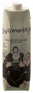 Thr3 Monkeys White 8% 1l