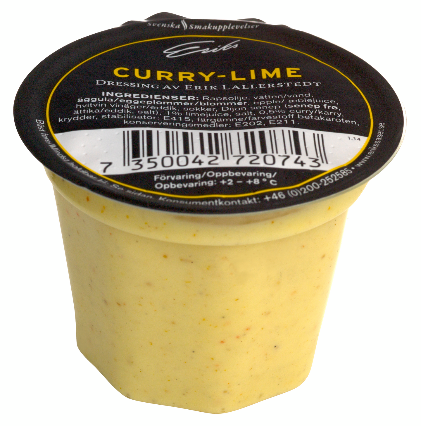 Eriks Såser 40ml Curry-Lime salaatinkastike