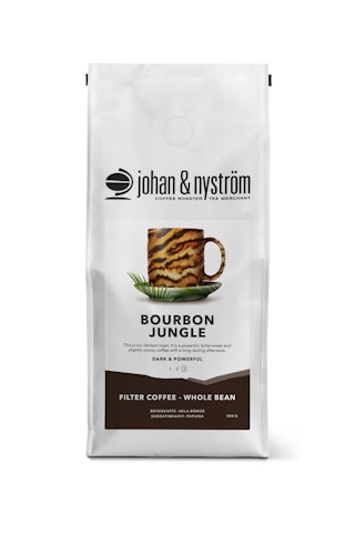 Johan & Nyström Bourbon Jungle 500 g papukahvi
