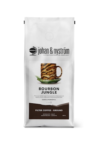 Johan-Nyström suodatinkahvi 500 g Bourbon Jungle