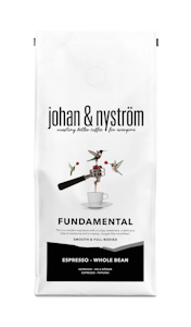 Johan & Nyström Fundamental Espresso 500 g papu