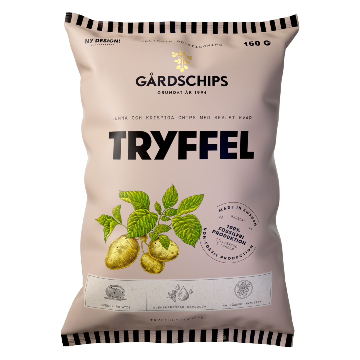 Gårdschips perunalastut 150g tryffeli