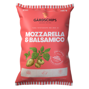 Gårdschips sipsi 150g mozzarella balsamico