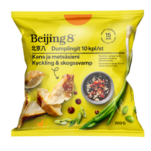 Beijing8 Dumplingit kana ja metsäsieni 200g pakaste