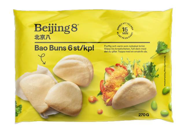 Beijing8 Bao Buns 270g pakaste