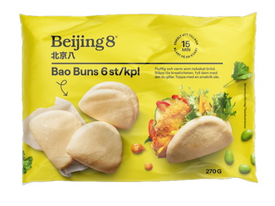 Beijing8 Bao Buns 270g pakaste