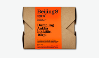Beijing8 Dumpling ankka-inkivääri 10kpl/180g pakaste