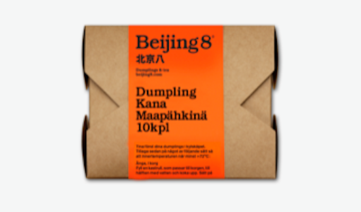 Beijing8 Dumpling kana-maapähkinä 10kpl/180g pakaste