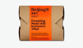 Beijing8 Dumpling nauta-korianteri 10kpl/180g pakaste