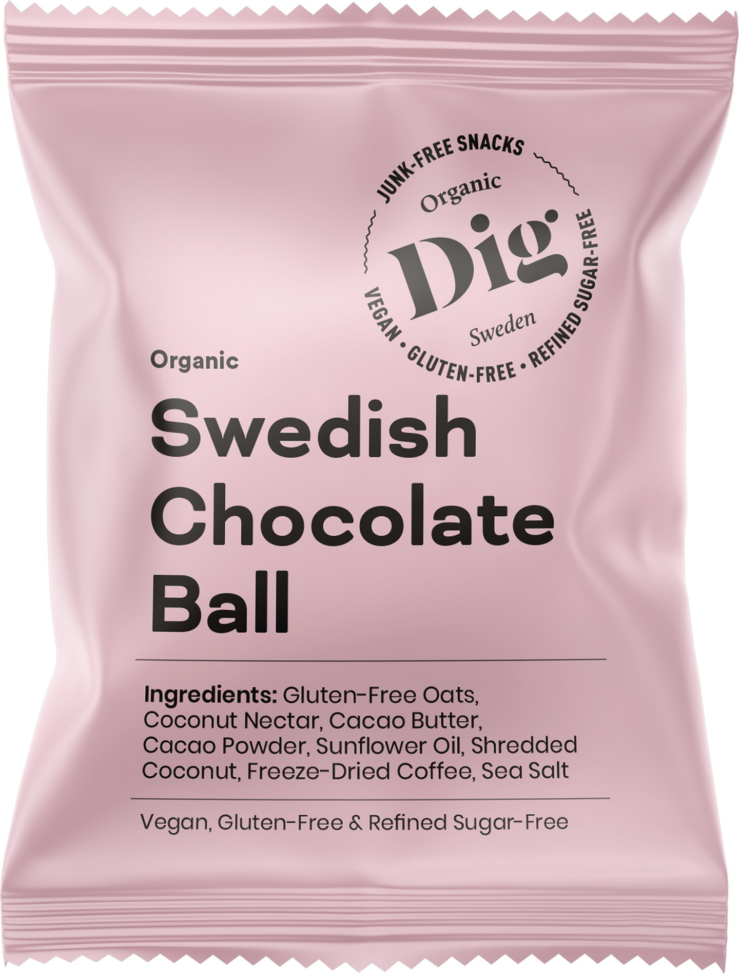 Dig chocolate ball 25g organic