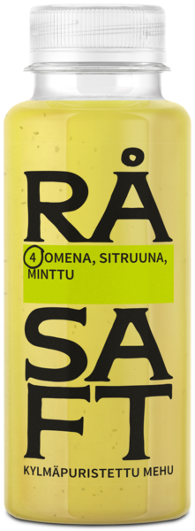 Råsaft kylmäpuristettu mehu omena-sitruuna-minttu 250ml