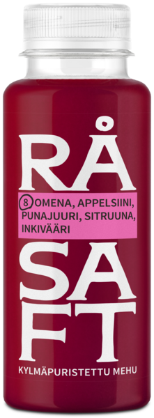 Råsaft kylmäpuristettu mehu omena-appelsiini-punajuuri-sitruuna-inkivääri 250ml