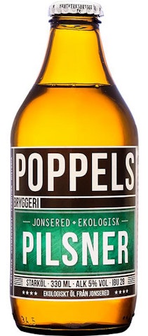 Poppels Pilsner 5,0% 0,33l luomu