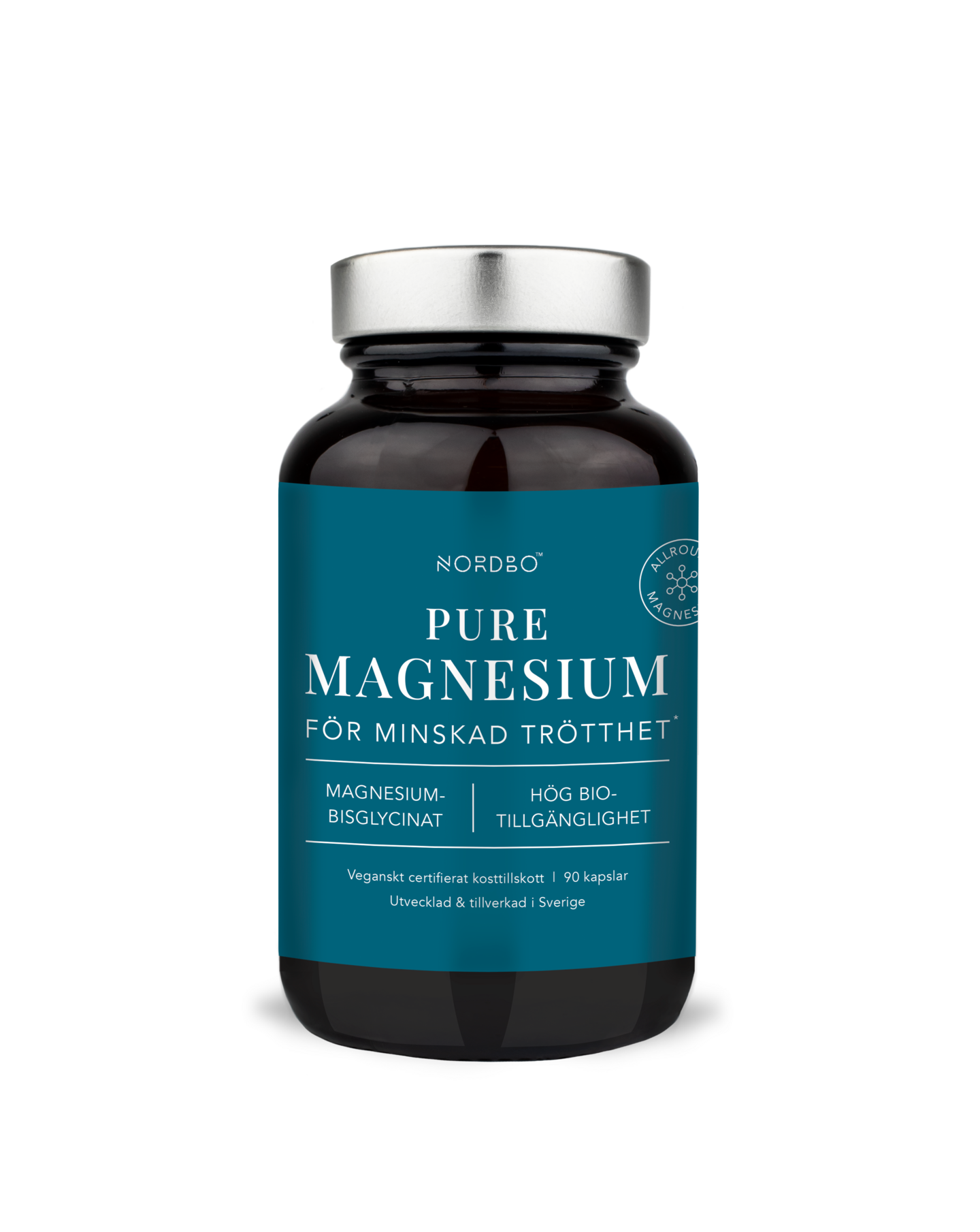Nordbo Pure Magnesium 90 kaps