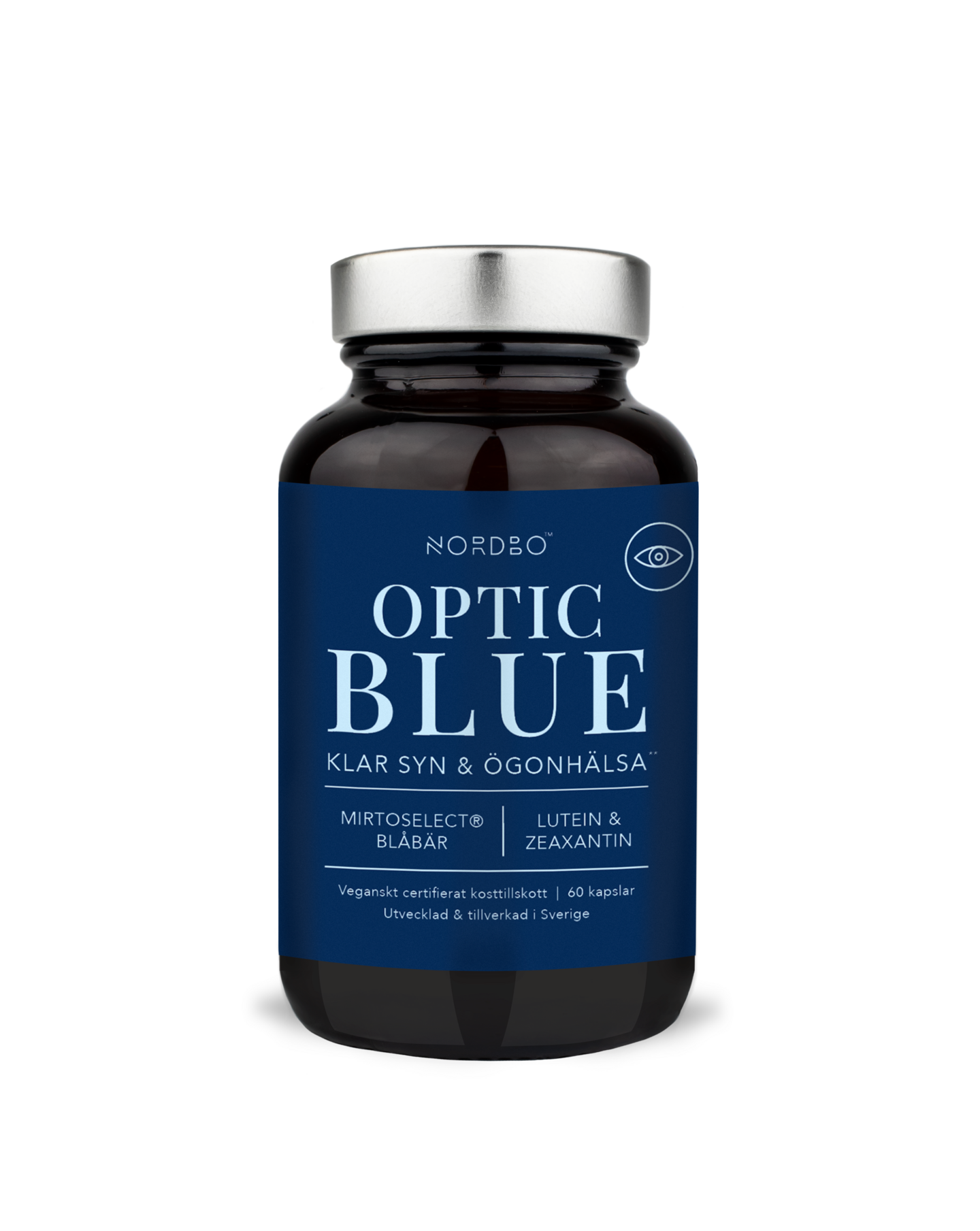 Nordbo Optic Blue 60 kaps