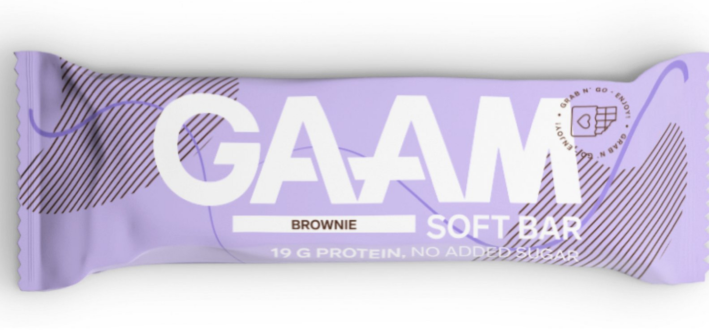 GAAM Protein Soft Bar 55 g Brownie