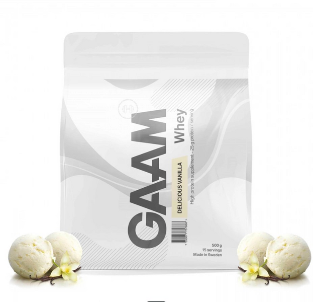 GAAM proteiinijauhe 500g Delicious Vanilla