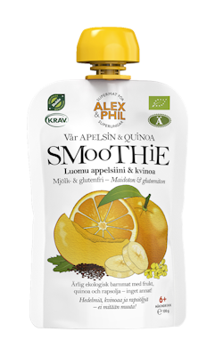 Alex Phil Luomu Smoothie appelsiini kvinoa 100g alkaen 6 kk