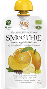 Alex Phil Luomu Smoothie appelsiini kvinoa 100g alkaen 6 kk