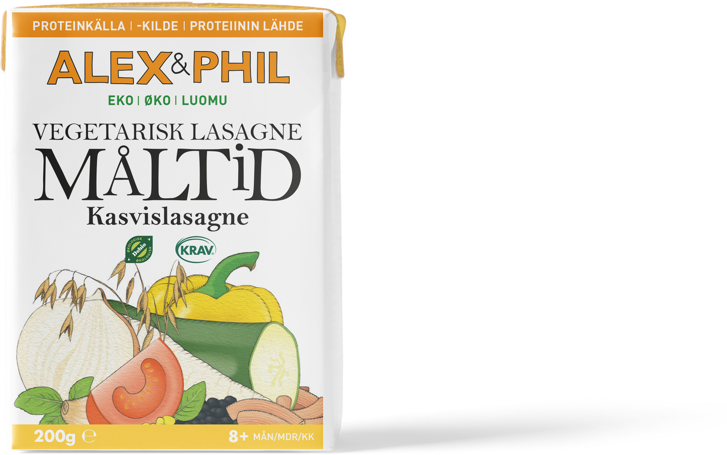 Alex & Phil Luomu Kasvislasagne 200g 8kk