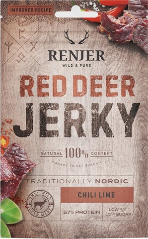 Renjer Red Deer kuivaliha chili&lime 25g